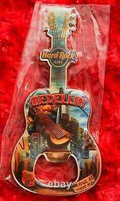 Hard Rock Café Medellin Columbia Bottle Opener Magnet