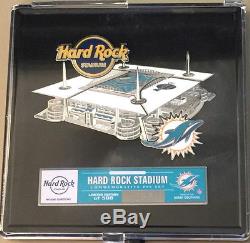 Hard Rock Cafe Miami Stade 2016 Stade Puzzle 7 Pin Set Dans Un Coffret # De 500 Neuf
