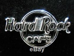 Hard Rock Cafe Mini Logo Staff Hri Argent Sterling Pin Award Robbins