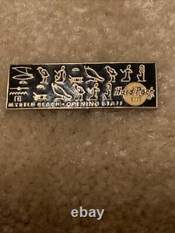Hard Rock Cafe Myrtle Beach Grand Opening Staff Pin Limited Edition Rare