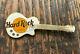 Hard Rock Cafe Non Nom Blanc Les Paul Guitar Pin Fc Parry Made In England Rare