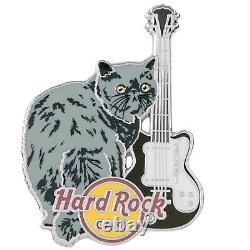Hard Rock Cafe Online 2021 Cat & Guitar Series 8 Pin Set Le 200 Tout Nouveau Sur Les Cartes