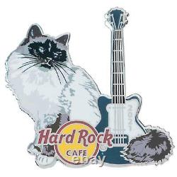 Hard Rock Cafe Online 2021 Cat & Guitar Series 8 Pin Set Le 200 Tout Nouveau Sur Les Cartes