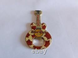 Hard Rock Cafe Ottawa Guitare Maple Leaf Et Ouvre-bouteille Logo Logo
