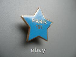 Hard Rock Cafe Paris 1991 Grande Ouverture Formation Star Membre Du Personnel Pin