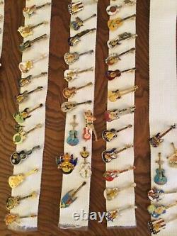 Hard Rock Cafe Pin Lot 107 Guitare Et Plus USA & International Emplacements 80s 90s