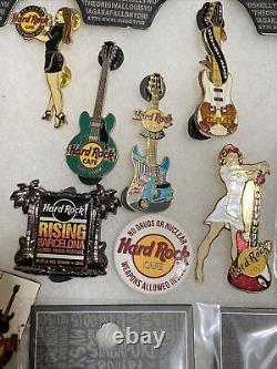 Hard Rock Cafe Pin Lot 37 En 16x12 Zodiac Imaginez Un Nouveau Mélange Rare Les Centaines