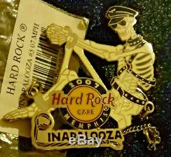 Hard Rock Cafe Pinapalooza 2007 Les Squelettes Chain Bondage Ensemble Complet De 11 Pins