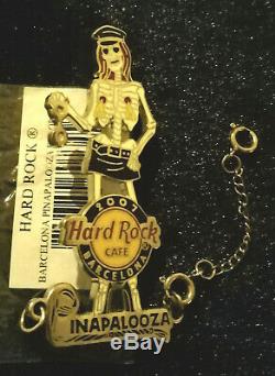 Hard Rock Cafe Pinapalooza 2007 Les Squelettes Chain Bondage Ensemble Complet De 11 Pins