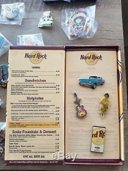 Hard Rock Cafe Pins Lot De 33 + 2 Sets! À L'échelle Mondiale! Grande Collection