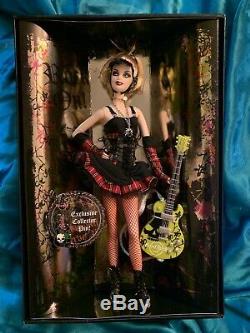Hard Rock Café Poupée Barbie Avec Exclusive Collector Pin Et Guitare (2008) Neuf Dans La Boîte