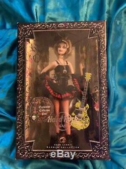 Hard Rock Café Poupée Barbie Avec Exclusive Collector Pin Et Guitare (2008) Neuf Dans La Boîte