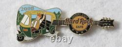 Hard Rock Cafe Pune Grand Personnel D'ouverture Guitare Horizontale Pin Rare