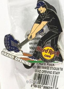 Hard Rock Cafe Stade De New York Yankee 2009 Grand Ouvert Personnel Os Go Pin # 48432