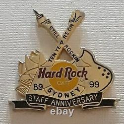 Hard Rock Café Sydney 1999? 10e Anniversaire? Le Personnel? (#9543)