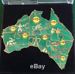 Hard Rock Cafe Sydney 2000 Événement Sportif Au Forme 7 Pin Puzzle Coffret # 9530