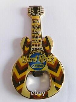 Hard Rock Cafe Tampa Siminole City Guitare Avec Hrc Logo Aimnet Bouteille Ouvrir