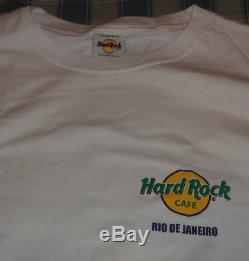 Hard Rock Cafe Tee Shirt City Rio De Janeiro Grande Taille Cafe Ferme