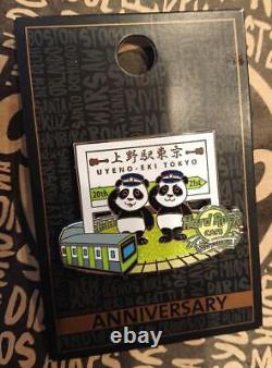 Hard Rock Café Ueno Futago Panda Pin Badge Anniversaire Bonne Chance Ensemble De 3 Japon