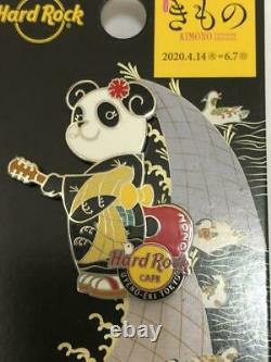 Hard Rock Cafe Ueno Japan Panda Limited Pin Xiang Xiang Kimono Tokyo Musée