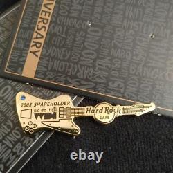 Hard Rock Cafe Wdi Pin Badge Guitar 2008 Pas À Vendre Rare Très Bon État