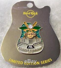 Hard Rock Café Yankee Stadium D'origine Icône Série City Pin # 84474 Le 100