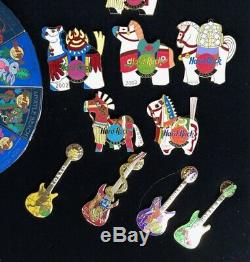 Hard Rock Cafe'chinese Zodiac Puzzle Pin 'display Plus 26 Autres Pins