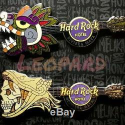 Hard Rock Cafe (hôtel) Guitare Pin Riviera Maya (très Rare)
