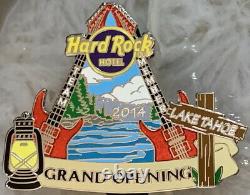 Hard Rock Hôtel Lake Tahoe 2014 Inauguration Pin Membre De L'équipe Personnel Argent 88240