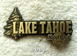 Hard Rock Lake Tahoe Hôtel 2018 Nom De Destination Pin Série #100356 Pin Rare