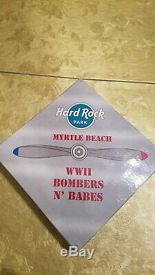 Hard Rock Myrtle Beach Park Collecteurs Pin Set Bombers Et Babes Limitée À 300