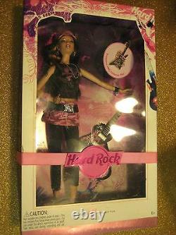 Hrc, Hard Rock Cafe, Barbie Collector Doll, Nouveaut En Box, Plus Guitare Et Pin, Brunette