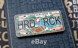Hrc Hard Rock Cafe En Ligne Switzerland Plaque D'immatriculation Série Broche Le 130 Vhtf