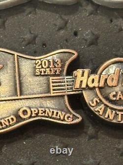 Inauguration du Hard Rock Cafe Santiago & Personnel 2013 Ensemble de 2 épingles #71848 #71976