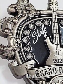 Insigne de badge du personnel du casino Hard Rock 2021 Grand Opening Northern Indiana Édition limitée