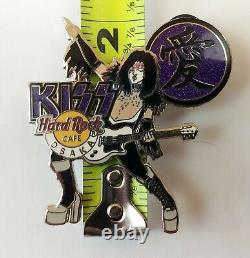 Kiss Band Hard Rock Café Pin Badge 3pc Lot Alive Concert Tour Japon 2005 Le 750