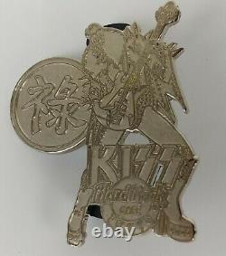 Kiss Band Hard Rock Café Pin Badge Gene Simmons Production Proof Tokyo Japon