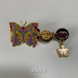 Lot 3 Set Hard Rock Cafe Butterfly Pin Batch Accessoires Dhl Livraison Gratuite