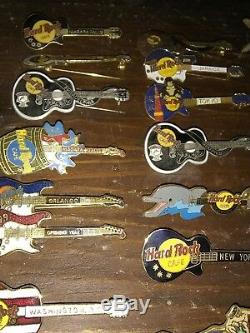 Lot De Goupilles Hard Rock Cafe Collection Internationale De 45 Pins