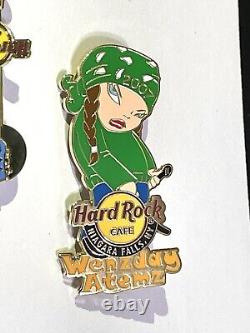 Lot de Pins Hard Rock Cafe! Collection de 11 Pins, Tout Neuf!