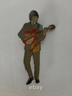 Lot /set # 4 Hard Rock Cafe Beatle Pins John Lennon Paul Mccartney Rings Star +