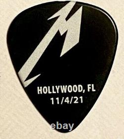 Metallica Guitar Pick Hard Rock Casino Floride 2021