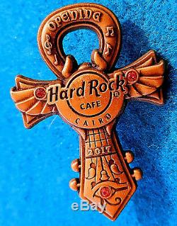 Ouverture Le Caire Égyptien Ankh Anciens De Vie Hieroglyphics Clé Hard Rock Cafe Pin
