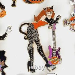 Pin Halloween du Hard Rock Cafe 2000 LOT DE 13 épingles vintage
