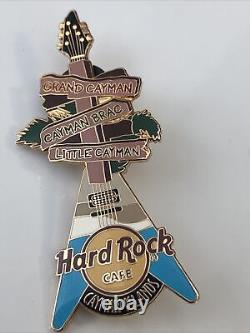Pin du Hard Rock Cafe aux Îles Caïmans Grand Caïman Petite Caïman