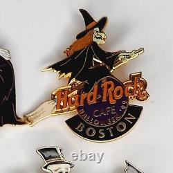 Pin's vintage Hard Rock Cafe Halloween de 1998 et 1999 LOT DE 18