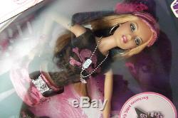 Pink Label Hard Rock Café Poupée Barbie Et Guitare Collector Pin Collier Et Boucles D'oreilles