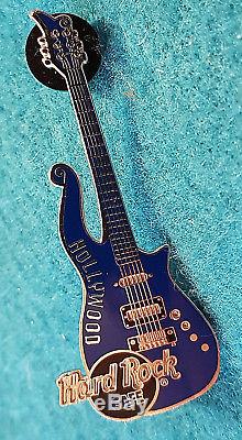 Rare Hollywood Blue Prince Guitare Cloud Personnalisée 2001 Hard Rock Cafe Pin