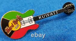 Rare Kuwait National Flag Guitar Alam Baladii, Derti Hrc Logo Hard Rock Cafe Pin