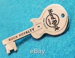 Rare San Diego Hôtel Du Personnel Condo Propriétaire Coffret Argent Hard Rock Cafe Pin